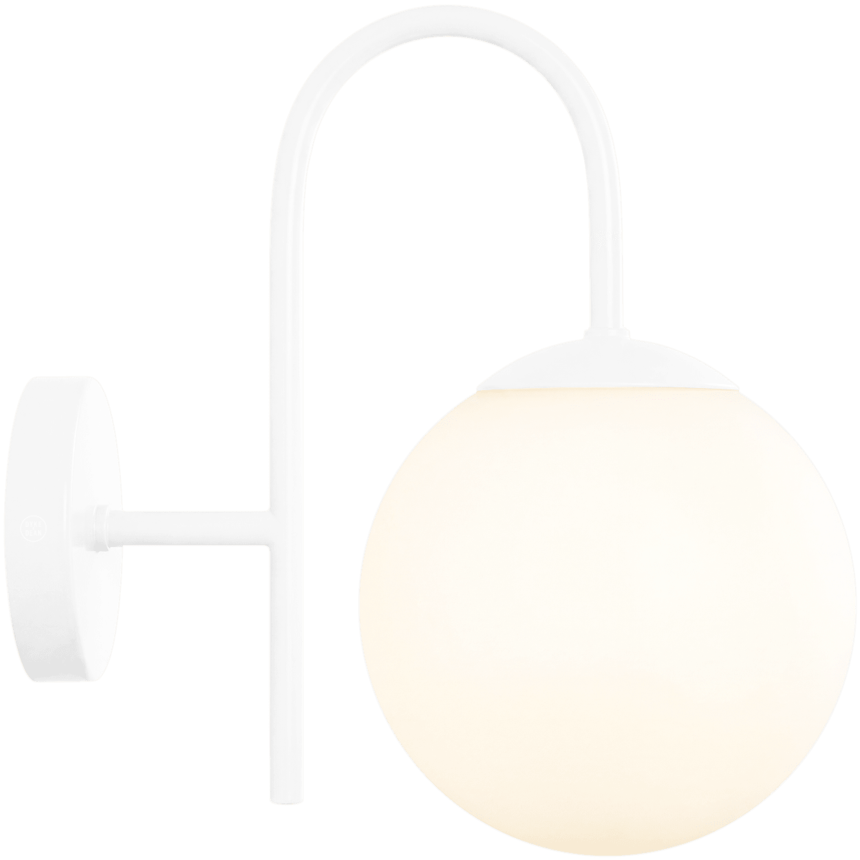 ARC WALL LIGHT LARGE GLOBE - DYKE & DEAN