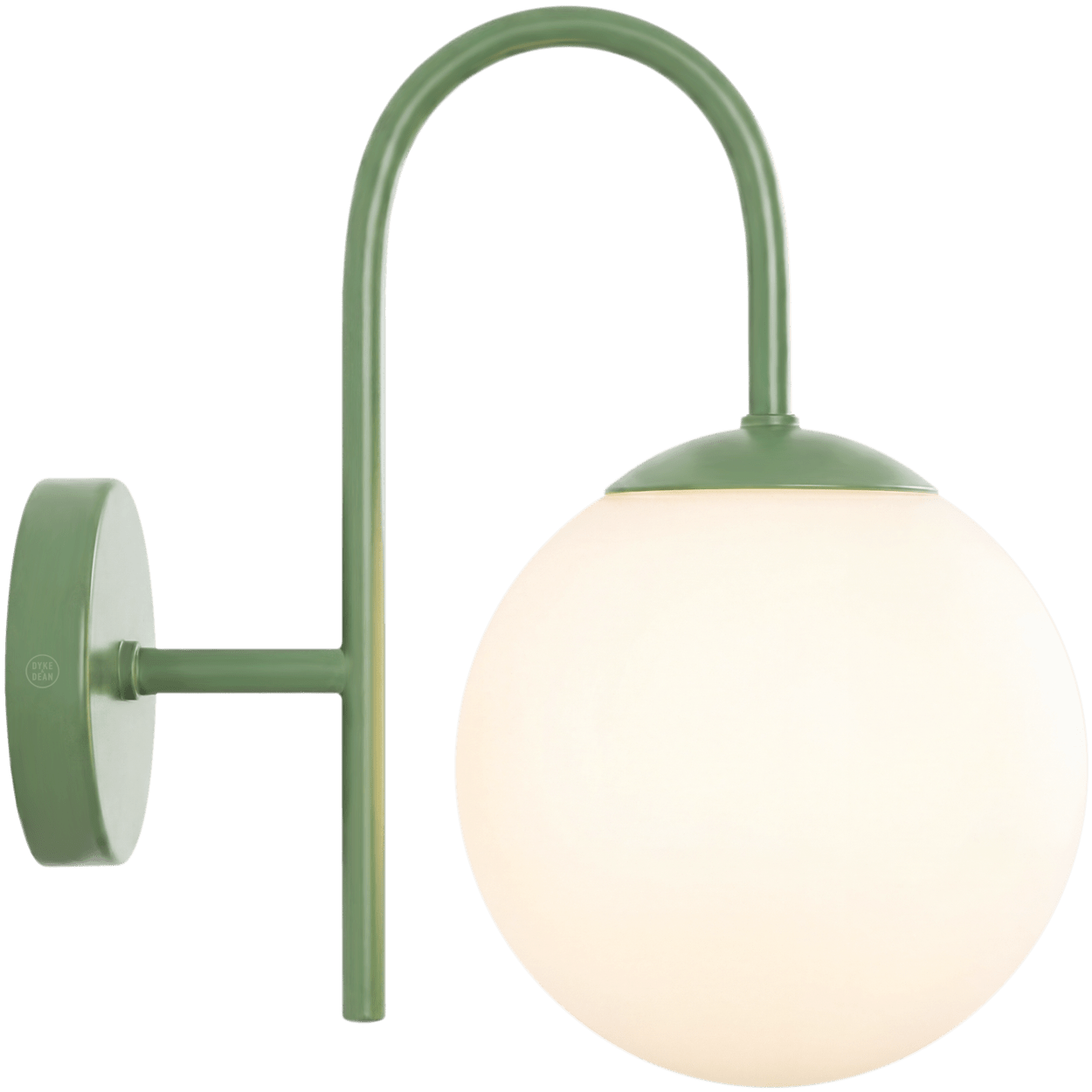 ARC WALL LIGHT LARGE GLOBE - DYKE & DEAN