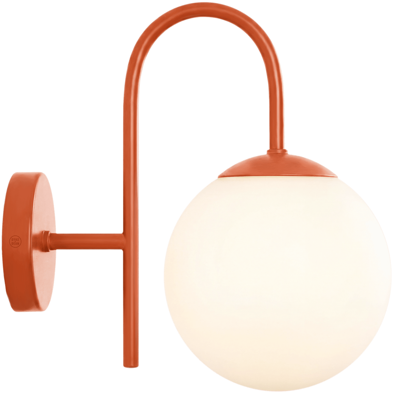 ARC WALL LIGHT LARGE GLOBE - DYKE & DEAN