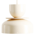 ARTERA PENDANT DISC LIGHT CREAM - DYKE & DEAN