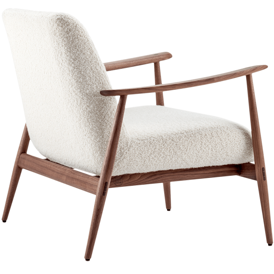 ASKA LOUNGE CHAIR WALNUT - DYKE & DEAN