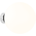 BALL GLOBE OPAL WALL CEILING LIGHT CHROME XL - DYKE & DEAN