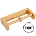 BAMBOO DOUBLE TOILET ROLL WALL HOLDER OUTLET - DYKE & DEAN