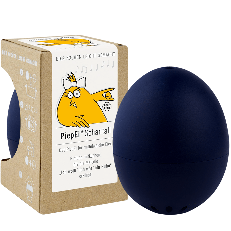 BEEP SINGING EGG TIMER DARK BLUE - DYKE & DEAN