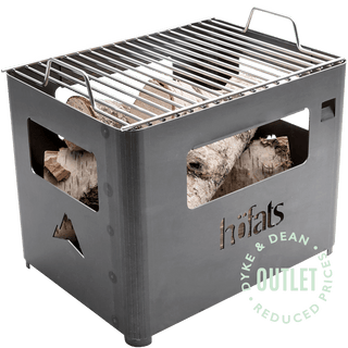 BEER BOX FIRE BASKET & GRILL OUTLET - DYKE & DEAN