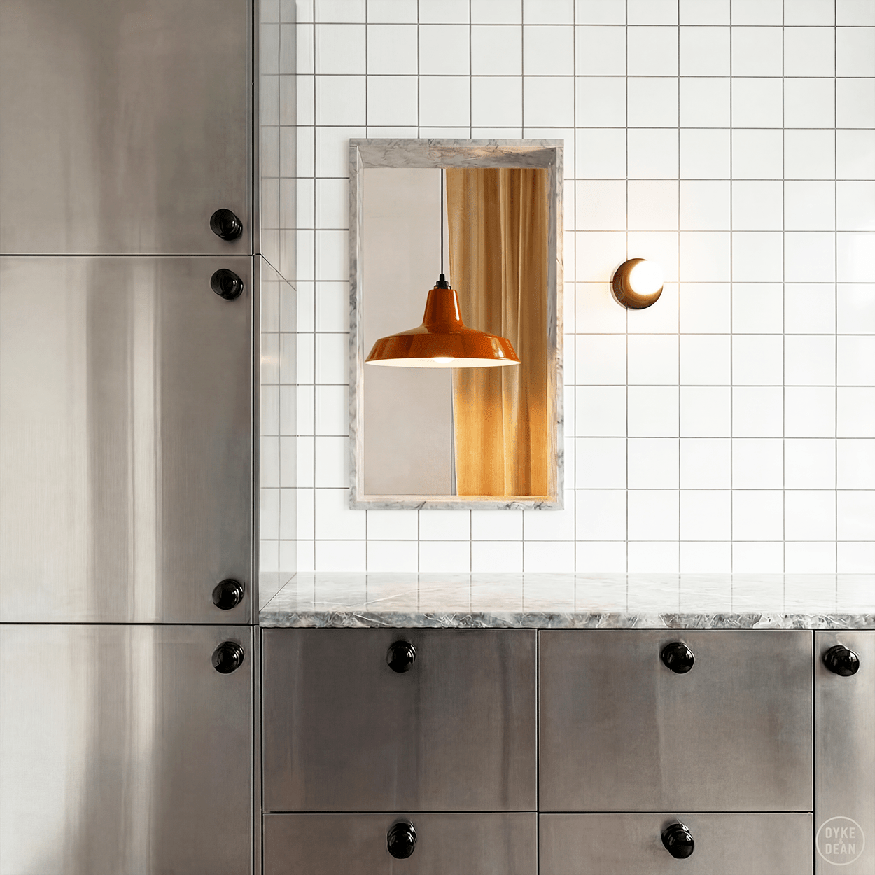 BLACK PORCELAIN DOOR KNOBS - DYKE & DEAN