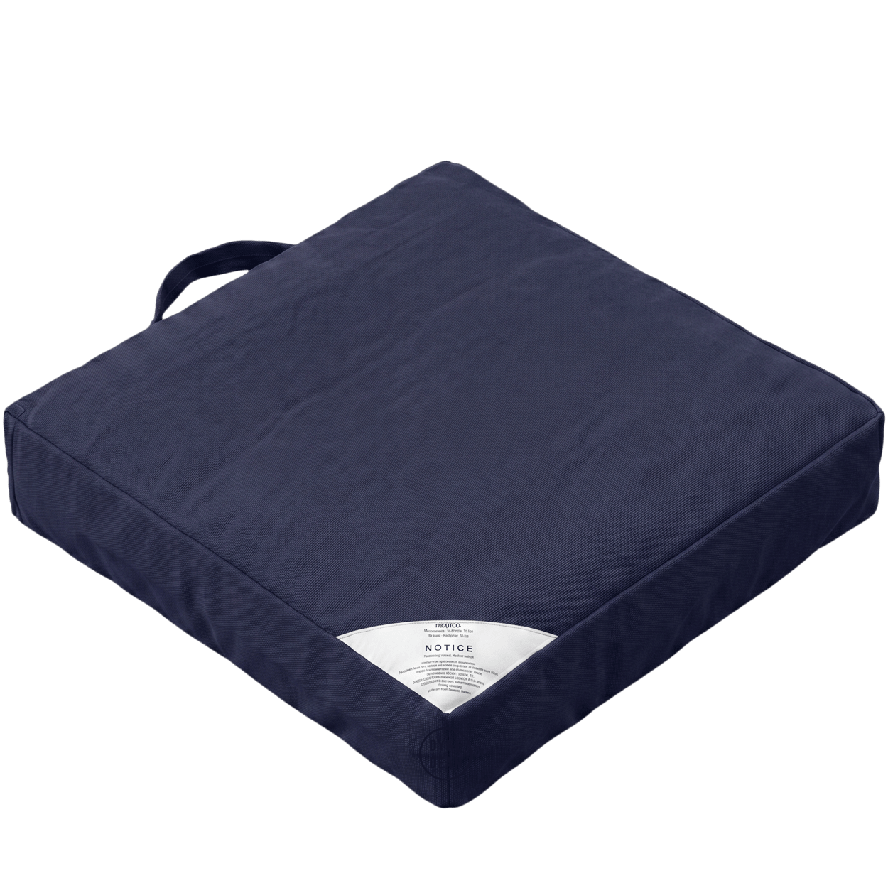 BLOCK SEAT CUSHION NAVY - DYKE & DEAN