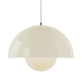 BLOOM POT PENDANT LAMP BEIGE - DYKE & DEAN