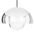 BLOOM POT PENDANT LAMP CHROME LARGE - DYKE & DEAN