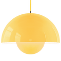 BLOOM POT PENDANT LAMP YELLOW LARGE - DYKE & DEAN