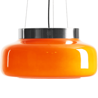 BONBON GLASS PENDANT LIGHT ORANGE LARGE - DYKE & DEAN