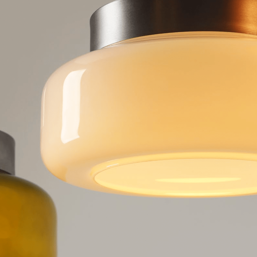 BONBON GLASS PENDANT LIGHT TOFFEE MEDIUM - DYKE & DEAN