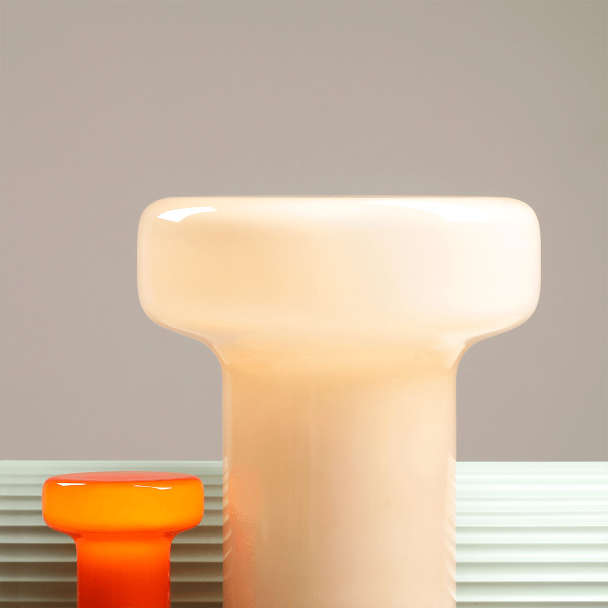 BONBON GLASS TABLE LIGHT TOFFEE MEDIUM - DYKE & DEAN