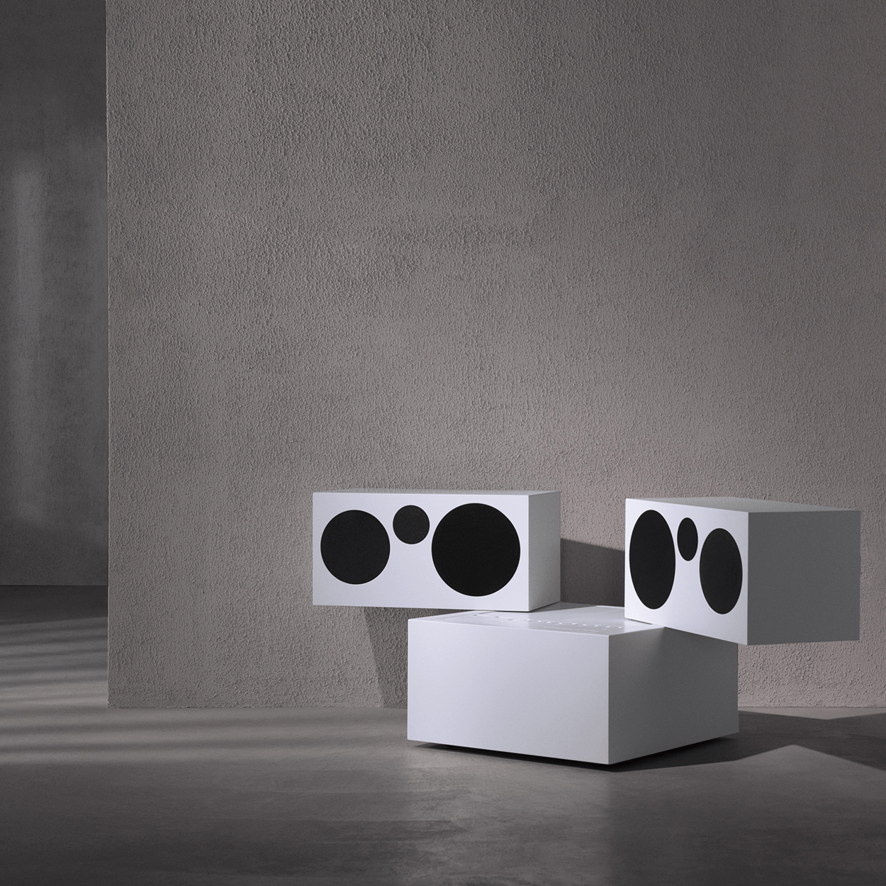 BRIONVEGA BLACK TOTEM RR231 SOUND SYSTEM - DYKE & DEAN