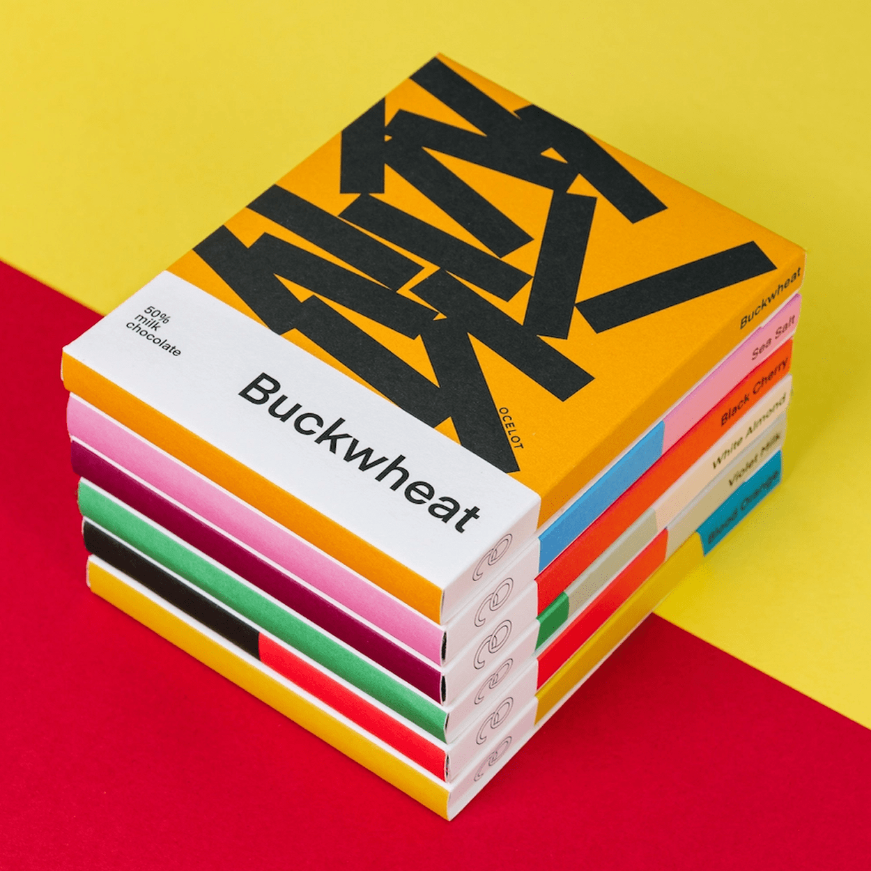 BUCKWHEAT ORGANIC 55% DARK MILK CHOCOLATE BAR - DYKE & DEAN