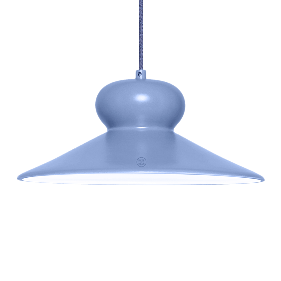 CERAMIC DOME PENDANT OVA SMALL - DYKE & DEAN