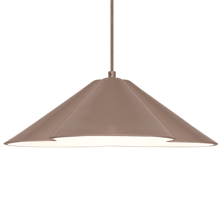 CERAMIC DOME PENDANT SURI LARGE - DYKE & DEAN