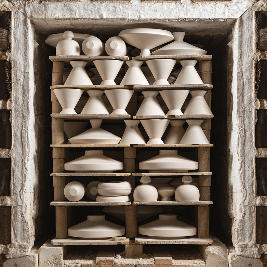 CERAMIC WALL LIGHT ONNA LARGE - DYKE & DEAN
