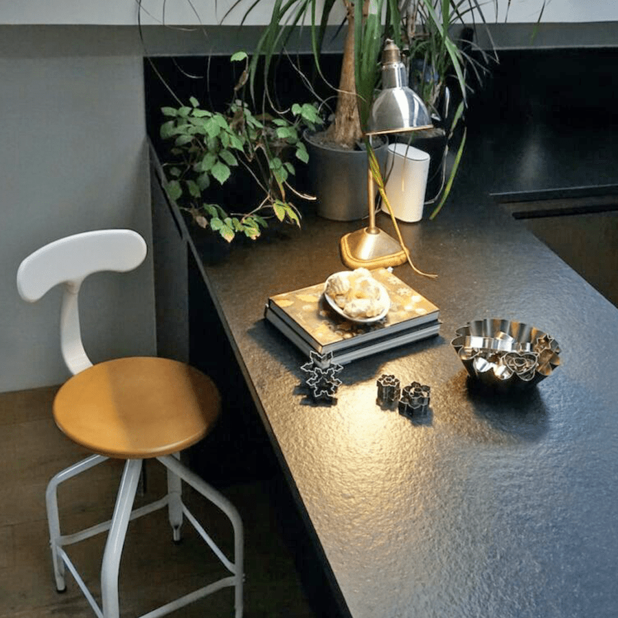 CHAISES NICOLLE DACTYLO ADJUSTABLE SWIVEL CHAIR WOOD - DYKE & DEAN