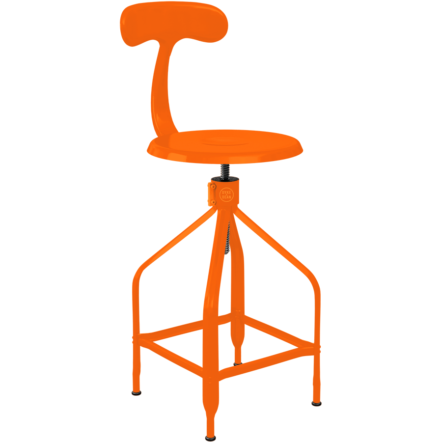 CHAISES NICOLLE DESSINATEUR TALL ADJUSTABLE SWIVEL CHAIR - DYKE & DEAN