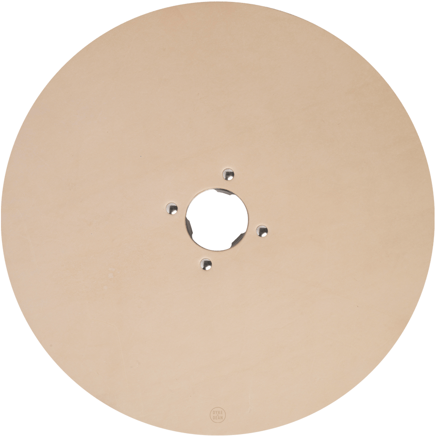 CHAISES NICOLLE LEATHER SEAT PAD - DYKE & DEAN