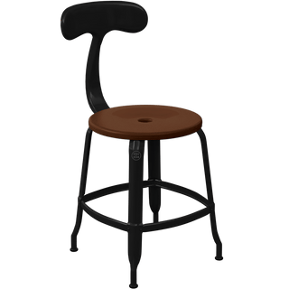 CHAISES NICOLLE METAL CHAIR WOOD 45 - DYKE & DEAN