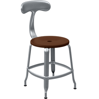 CHAISES NICOLLE METAL CHAIR WOOD 45 - DYKE & DEAN