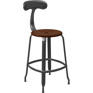 CHAISES NICOLLE METAL CHAIR WOOD 65 - DYKE & DEAN
