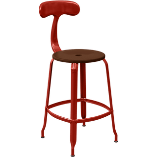 CHAISES NICOLLE METAL CHAIR WOOD 65 - DYKE & DEAN