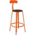 CHAISES NICOLLE METAL CHAIR WOOD 75 - DYKE & DEAN