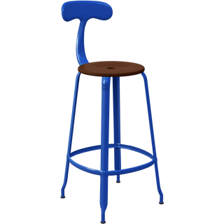 CHAISES NICOLLE METAL CHAIR WOOD 75 - DYKE & DEAN