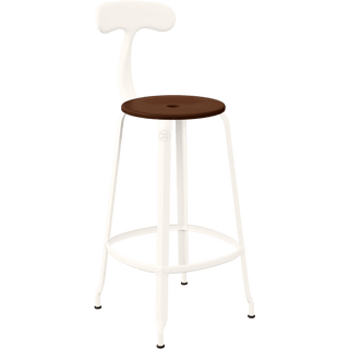CHAISES NICOLLE METAL CHAIR WOOD 75 - DYKE & DEAN