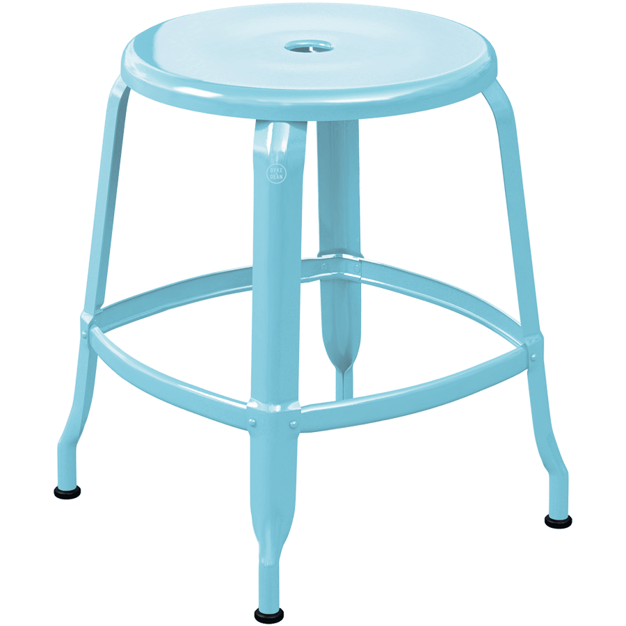 CHAISES NICOLLE METAL STOOL 45 - DYKE & DEAN