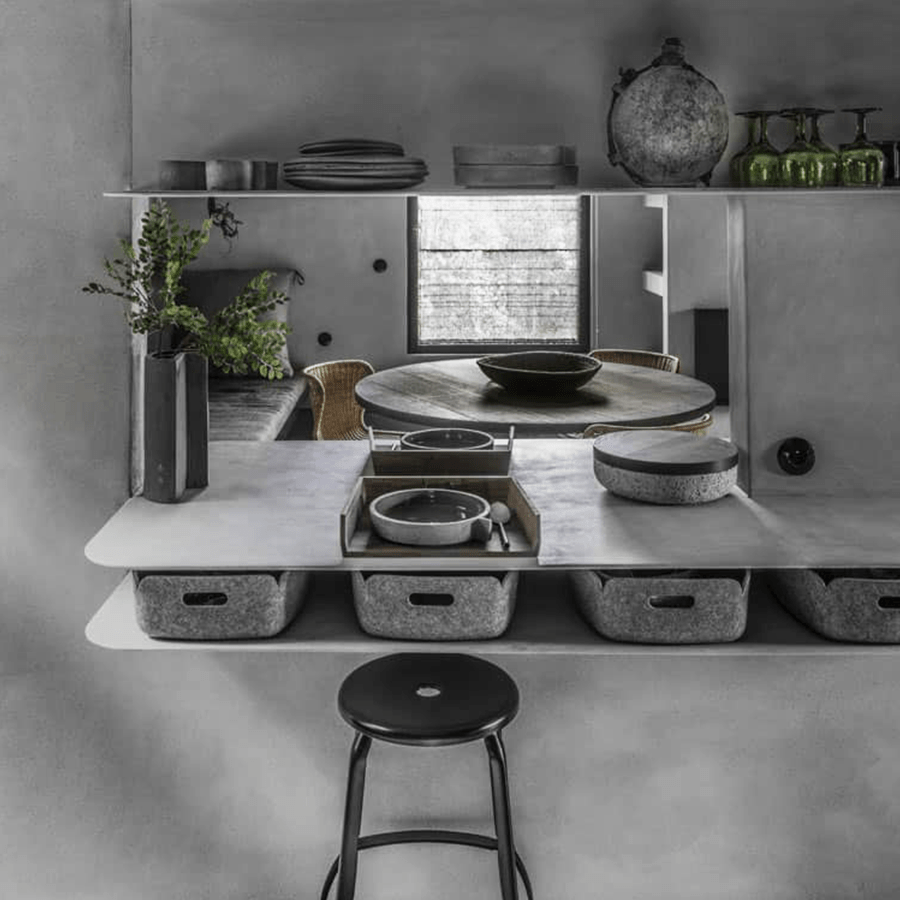 CHAISES NICOLLE METAL STOOL 75 - DYKE & DEAN