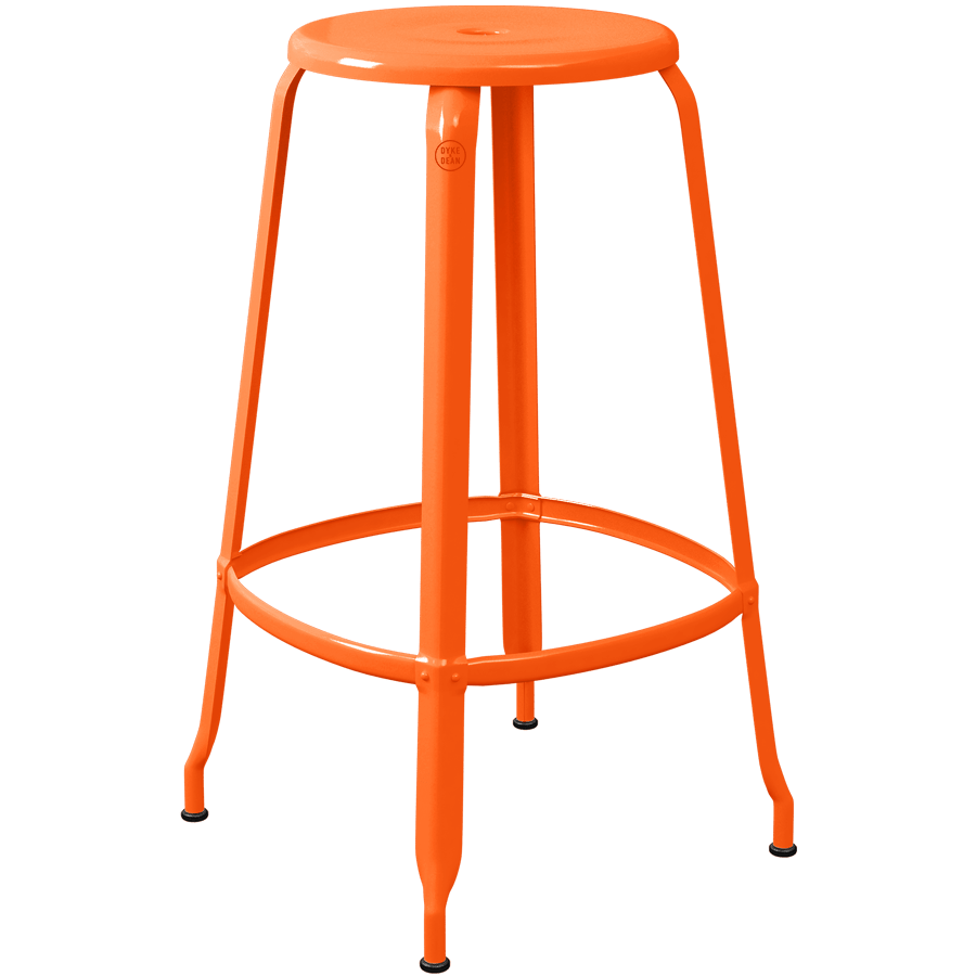 CHAISES NICOLLE METAL STOOL 80 - DYKE & DEAN