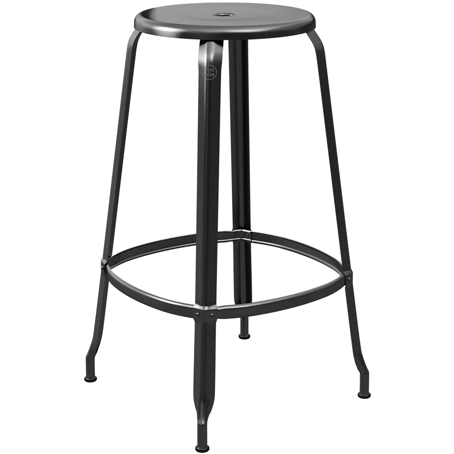 CHAISES NICOLLE METAL STOOL 80 - DYKE & DEAN