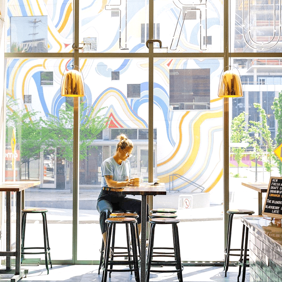 CHAISES NICOLLE METAL STOOL 80 - DYKE & DEAN