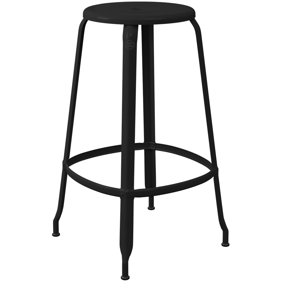 CHAISES NICOLLE METAL STOOL 80 - DYKE & DEAN