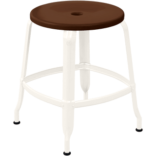 CHAISES NICOLLE METAL STOOL WOOD 45 - DYKE & DEAN