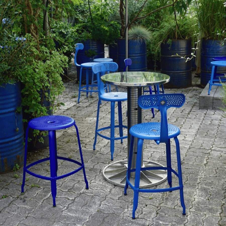 CHAISES NICOLLE OUTDOOR STOOL 60 - DYKE & DEAN