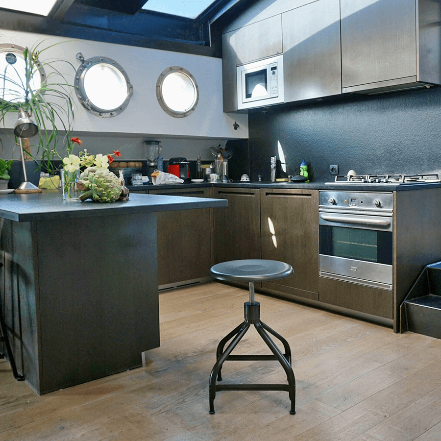 CHAISES NICOLLE TALL ADJUSTABLE SWIVEL STOOL - DYKE & DEAN