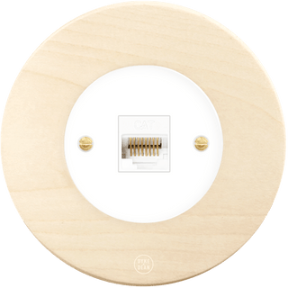 CLASSIC BEECHWOOD CAT WHITE SOCKET - DYKE & DEAN
