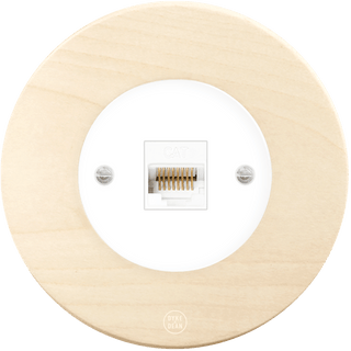 CLASSIC BEECHWOOD CAT WHITE SOCKET - DYKE & DEAN