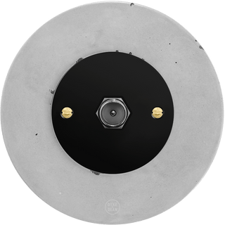 CLASSIC CONCRETE TV BLACK SOCKET - DYKE & DEAN