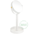CLOSE UP MIRROR OYSTER WHITE OUTLET - DYKE & DEAN