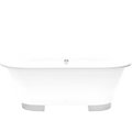 COLETTE ENAMEL CAST IRON BATHTUB WHITE - DYKE & DEAN