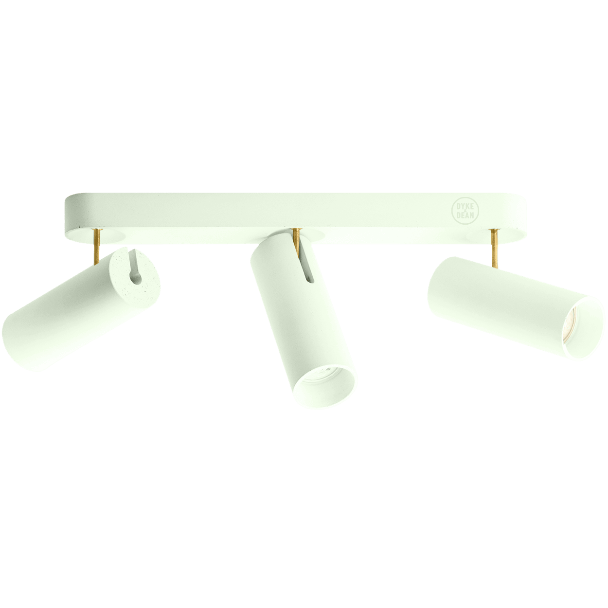 CONCRETE ADJUSTABLE 3 CEILING SPOT LIGHT - DYKE & DEAN