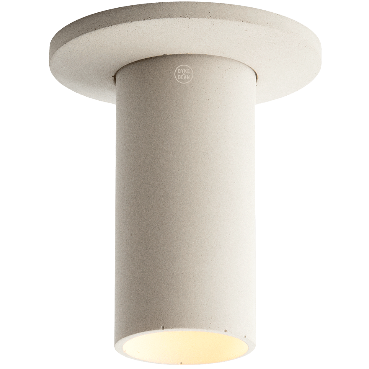 CONCRETE SHORT FIXED SPOT LIGHT - DYKE & DEAN