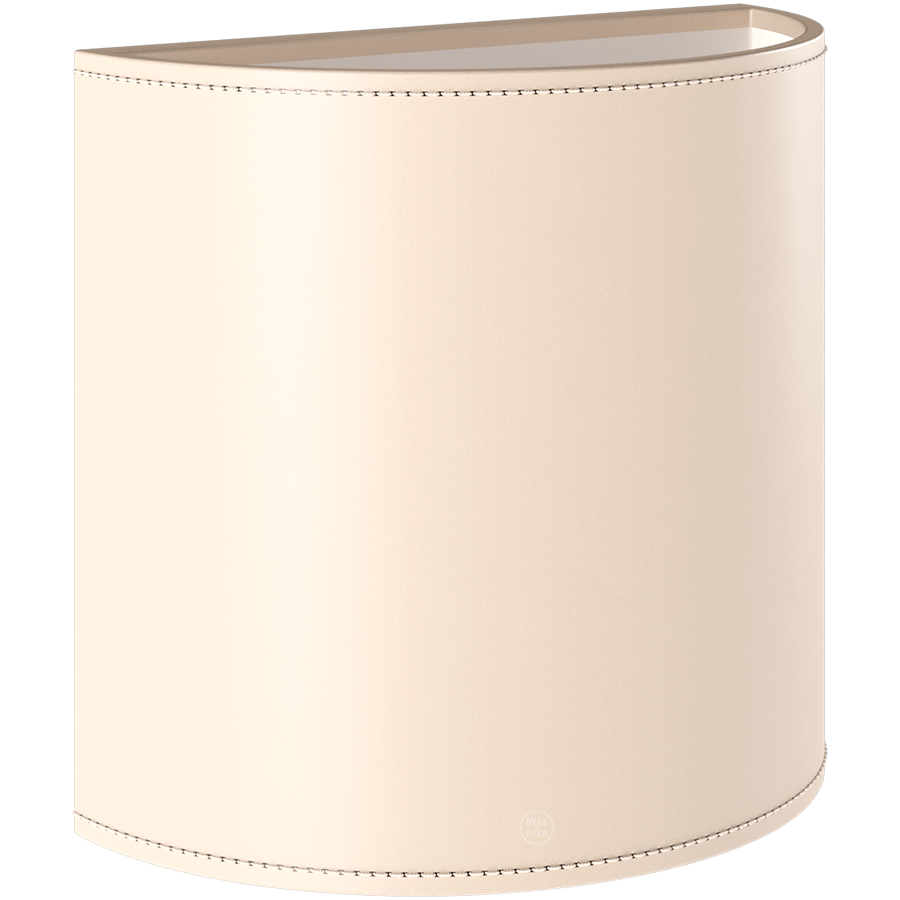 CUERO LEATHER E27 WALL LIGHT LARGE CRUDE NATURE - DYKE & DEAN