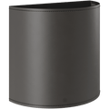 CUERO LEATHER E27 WALL LIGHT LARGE GRAPHITE - DYKE & DEAN